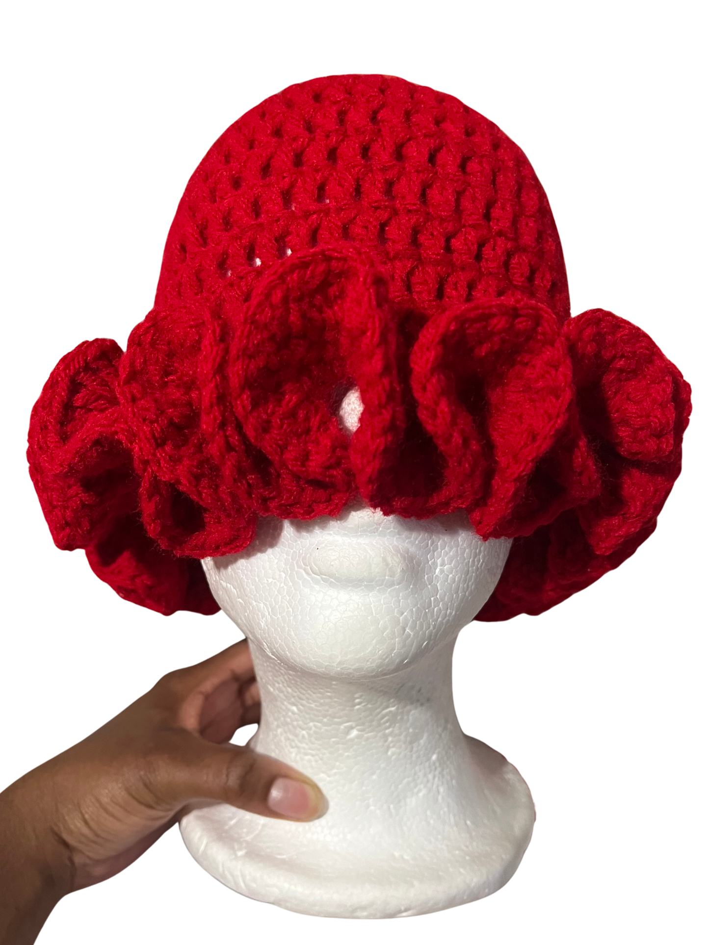 Ruffle Hat (small ruffles)